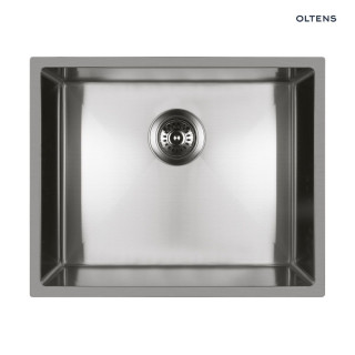 Oltens Oceľvask zlew oceľový 1 komorowy 54x44 cm brúsená oceľ leštená
