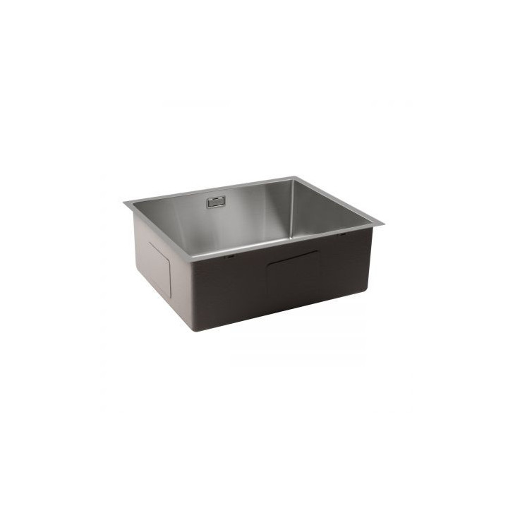 Oltens Oceľvask zlew oceľový 1 komorowy 54x44 cm brúsená oceľ leštená