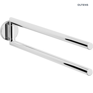 Oltens Gulfoss držák ručníku 40 cm dvojitý - chróm