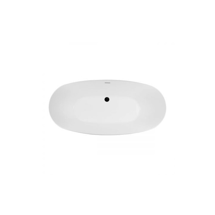 Oltens Pite Turbo Sifón pre sprchové vaničky odtok 90 mm bez krytu z metalową flanszą