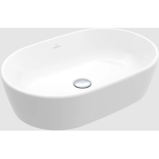 Architectura Umývadlo na postavenie na dosku, 450 x 450 x 155 mm, Weiss Alpin CeramicPlus, bez prepadu