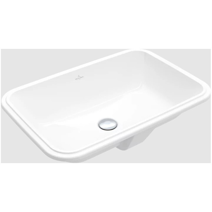 Architectura Umývadlo pod dosku, 570 x 375 x 175 mm, Weiss Alpin CeramicPlus, bez prepadu