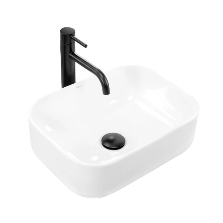 Umývadlo na postavenie na dosku REA Demi Mini White