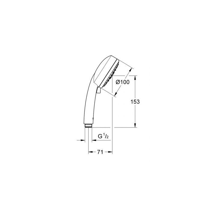 Grohe Eurosmart Cosmopolitan umyvadlová batéria chróm 