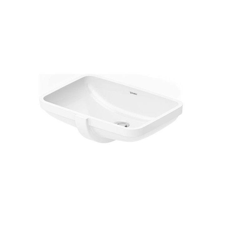 Umývadlo stawiana Deante Bento Starck Box - Biely półmat
