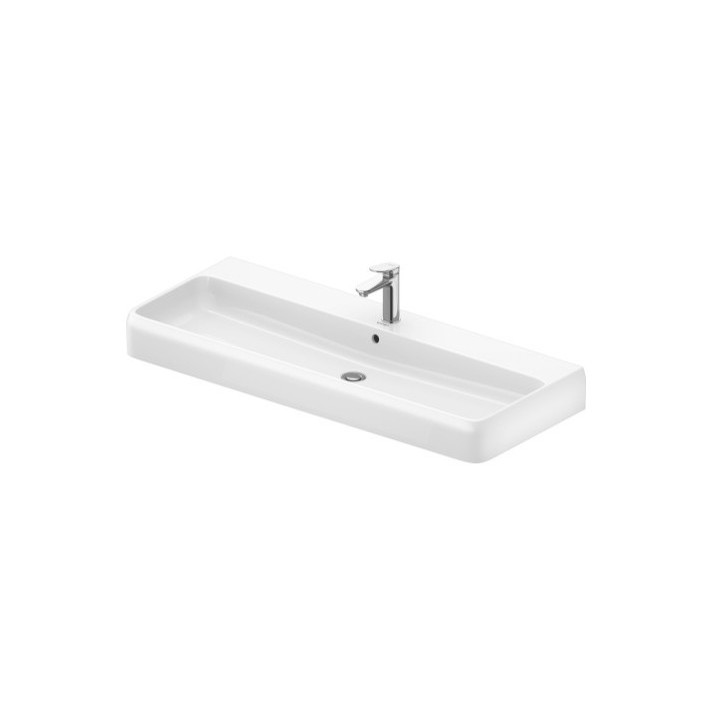 Umývadlo nábytkové 120x47cm, Duravit Qatego - Biely lesklý 