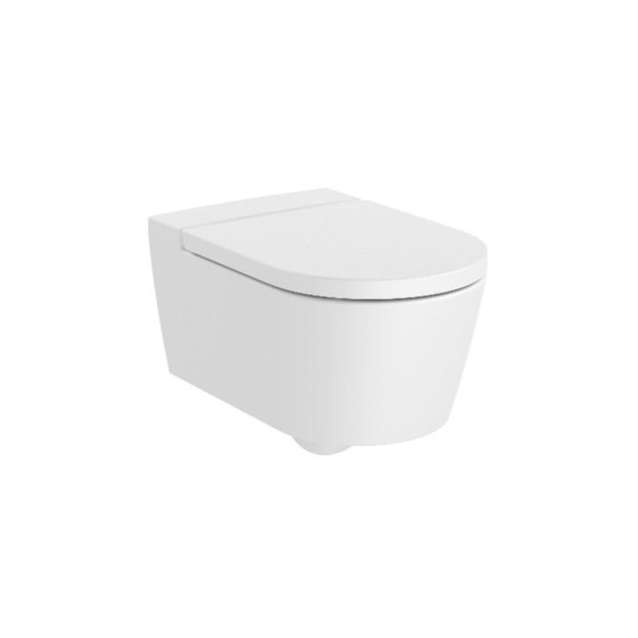 Misa WC závesné ROCA Rimless Round - Biely matnéný