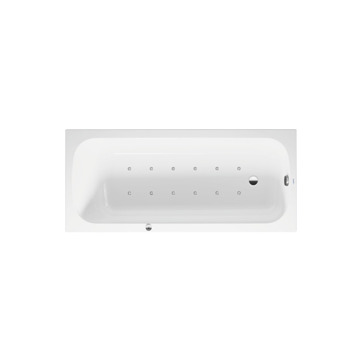 Vaňa 180x80cm, Duravit Qatego - Biela