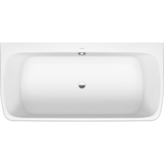 Vaňa s hydromasážou 180x80cm, Duravit Qatego, Combi-System L - Biela