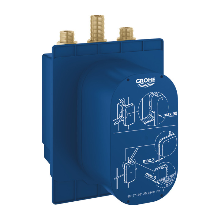 Puszka vstavaná podomietkovej DN 15, GROHE EUROSMART COSMOPOLITAN T