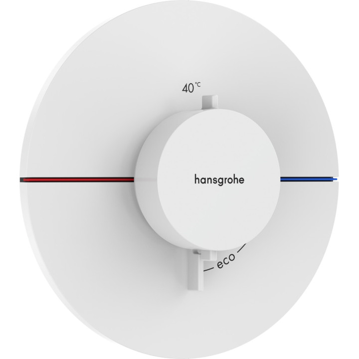 Batéria termostatická, podomietková, Hansgrohe ShowerSelect Comfort S - Čierna Matný