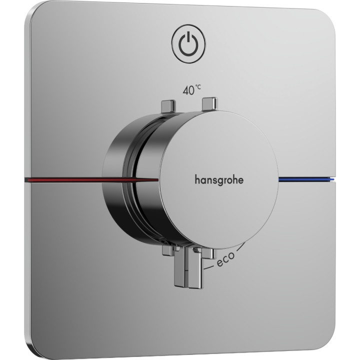 Batéria termostatická, podomietková do 1 prijímača, Hansgrohe ShowerSelect Comfort Q - Chróm 