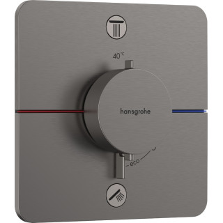 Batéria termostatická, podomietková do 2 prijímačov, Hansgrohe ShowerSelect Comfort Q - Bronz Szczotkowany