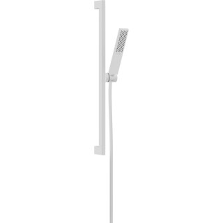 Sprchový set 100 1jet EcoSmart držák 65 cm, Hansgrohe Pulsify E - Čierna Matný