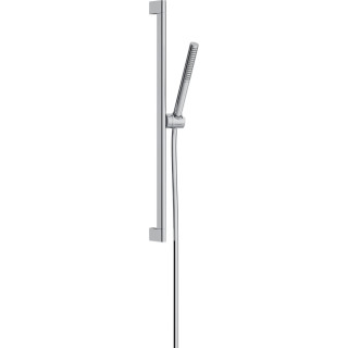 Sprchový set 100 1jet EcoSmart držák 65 cm, Hansgrohe Pulsify S - Chróm 
