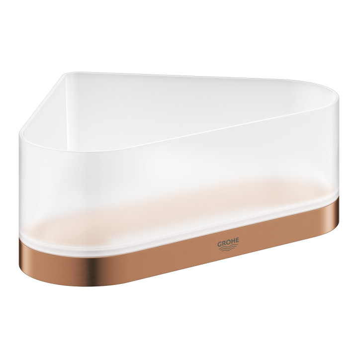 Rohová polička sprchové, GROHE SELECTION -  brushed warm sunset