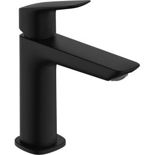 Páková umyvadlová batéria 110 Fine s umývadlovou výpusťou Push-Open, Hansgrohe Logis - Čierna Matný  
