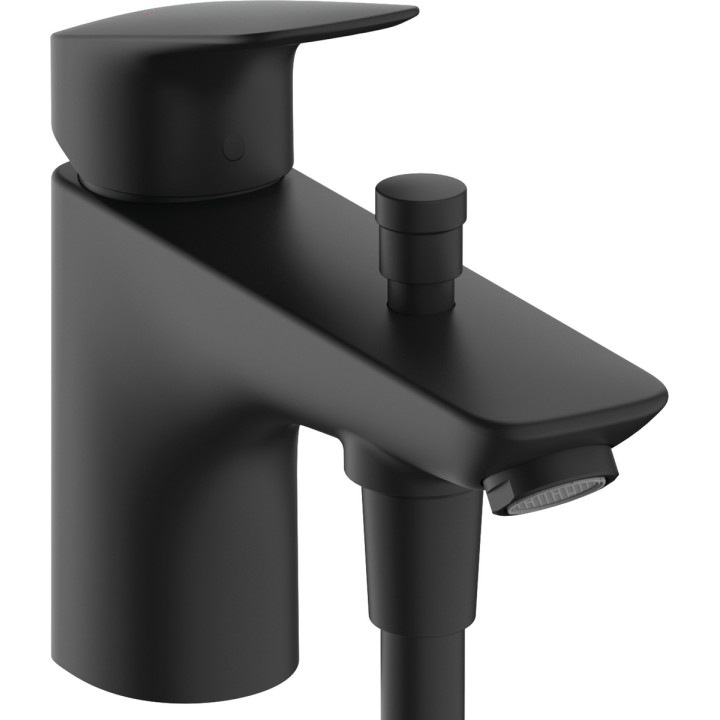 Páková vaňová  Batéria Monotrou z 2 zakresami prúdu, Hansgrohe Logis - Čierna Matný   