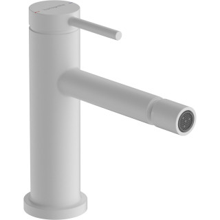 Páková bidetová batéria s umývadlovou výpusťou, Hansgrohe Tecturis S - Čierna Matný