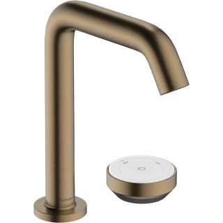 2-otvorová umyvadlová batéria 150 CoolStart z niezamykanym kompletem odtokovom, Hansgrohe Tecturis S - Chróm