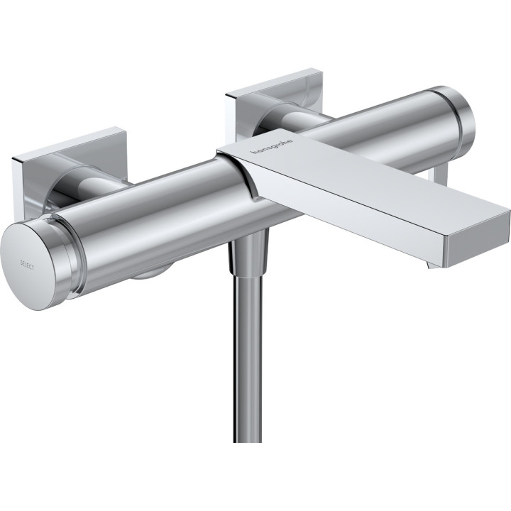 Páková vaňová  Batéria na stěnu, Hansgrohe Tecturis E - Chróm 