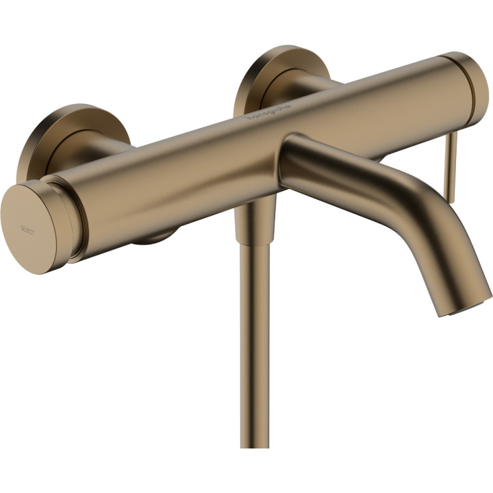 Páková vaňová  Batéria na stěnu, Hansgrohe Tecturis S - Chróm 