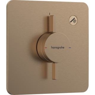 Batéria so zmiešavačom, podomietková do 1 prijímača, Hansgrohe DuoTurn Q - Chróm 