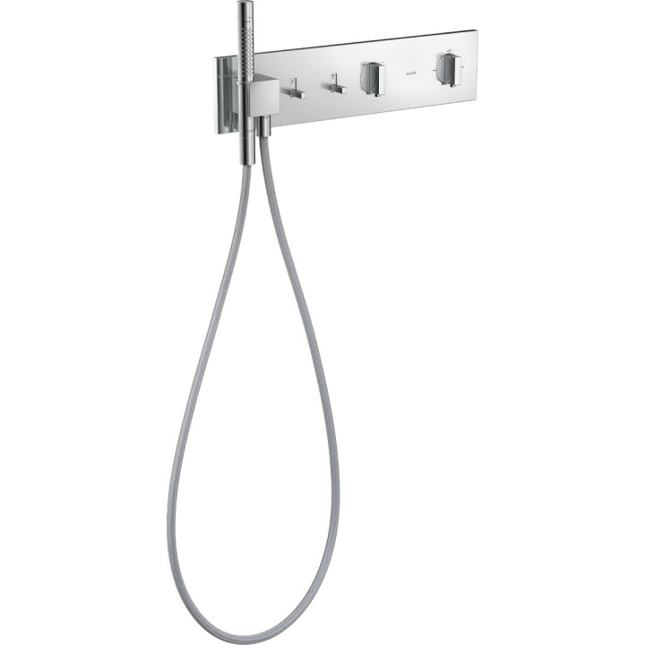 Modul s termostatom 470/110, podomietkový do 2 prijímačov, AXOR ShowerComposition - Chróm  