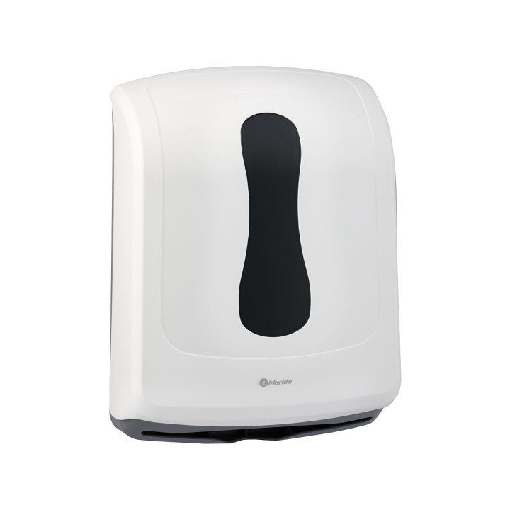 Zásobník na ručníky skladacie, materiál ABS, MERIDA ONE SLIM - Biely 