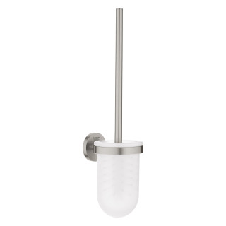 Štětka toaletná (súprava), Grohe Essentials - Nerez 