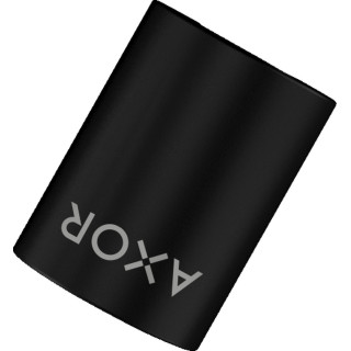Tekstylny sprchovou hadicou 2 m z nakrętką cylindryczną i stożkową, AXOR ShowerSolutions - Čierna Chróm Szczotkowany