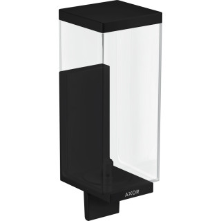 Dávkovač na tekuté mydlo w płynie, AXOR Universal Rectangular - Čierna Chróm Szczotkowany