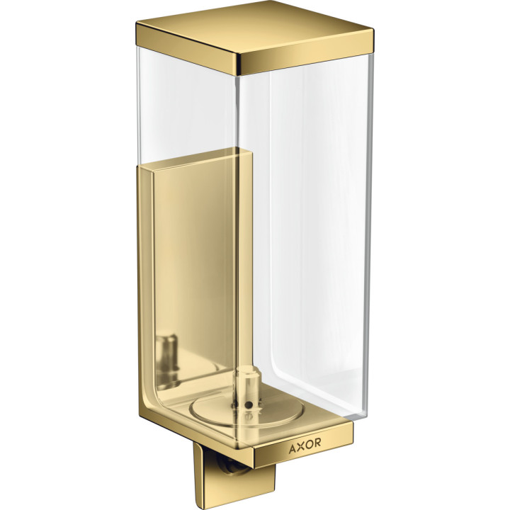 Dávkovač na tekuté mydlo w płynie, AXOR Universal Rectangular - Nikel Szczotkowany