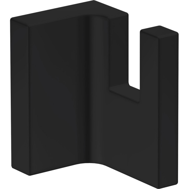 Háčik na uteráky, AXOR Universal Rectangular - Čierna Chróm Szczotkowany