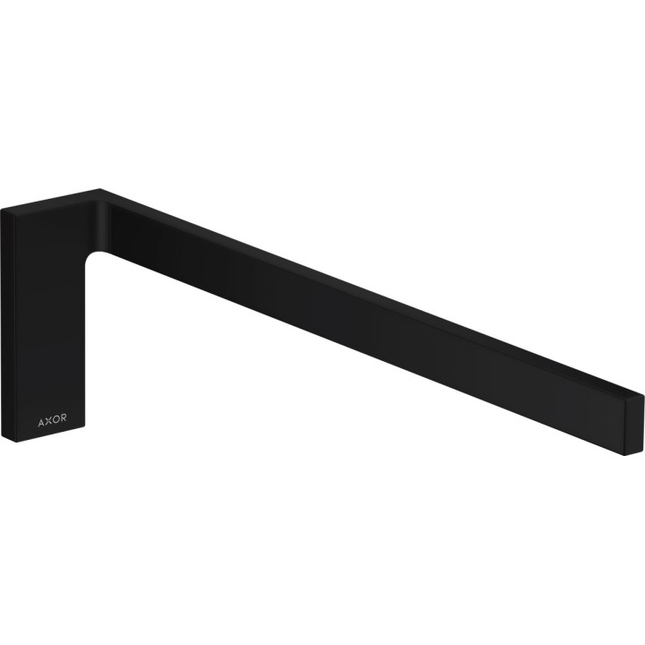 Držák ručníku, AXOR Universal Rectangular - Čierna Chróm Szczotkowany