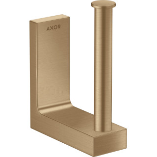 Závěs na rezervný toaletný papíer toaletný, AXOR Universal Rectangular - Bronz Szczotkowany