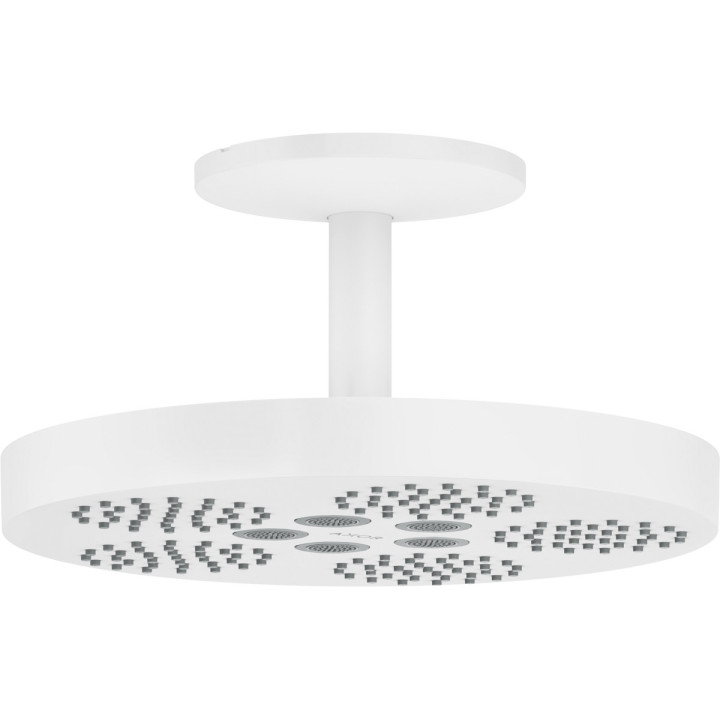 Horná sprcha 280 1jet so stropom pripojenie, AXOR One - Biely Matný 