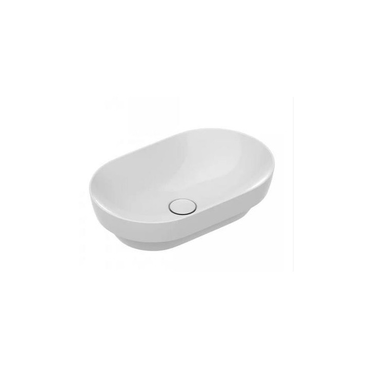Umývadlo na postavenie na dosku Catalano Sfera 55 biela, bez prepadu, 55 x 35 cm- sanitbuy.pl