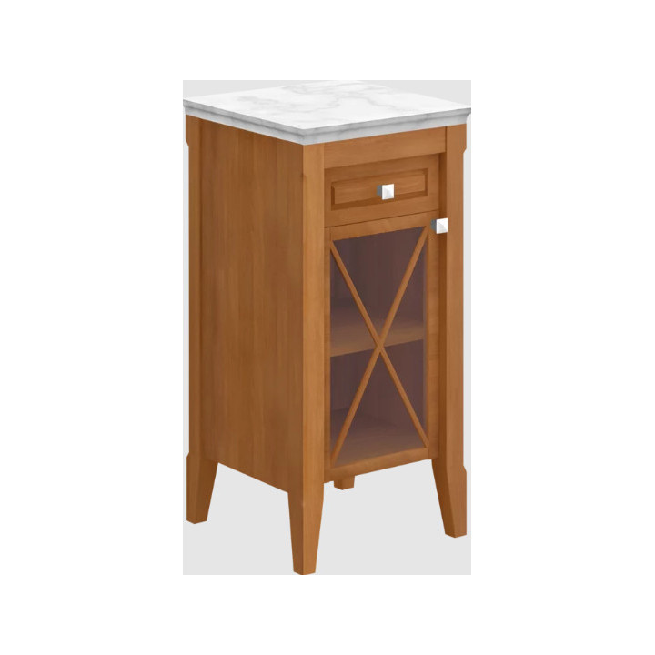 Skrinka boczna, 1 dverí, 1 zásuvka, 44,2 x 85 x 43,2 mm, Villeroy&Boch Hommage  