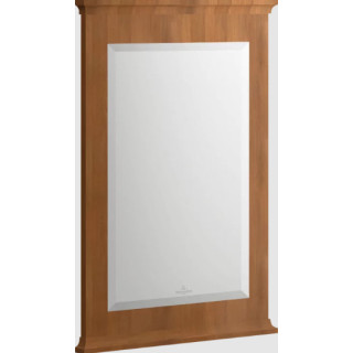 Zrkadlo, 55,7 x 74 x 3,7 cm, Villeroy&Boch Hommage  - Drevo lite