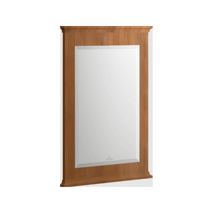 Zrkadlo, 55,7 x 74 x 3,7 cm, Villeroy&Boch Hommage  - Drevo lite