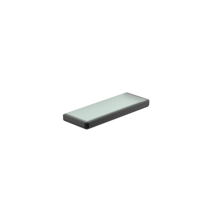 Polička 300 mm z odporną powłoką Everlux, Roca Tempo - Brushed titanium black