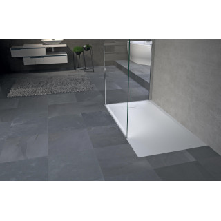 Sprchová vanička 150x80cm, Novellini Novosolid - Čierna 