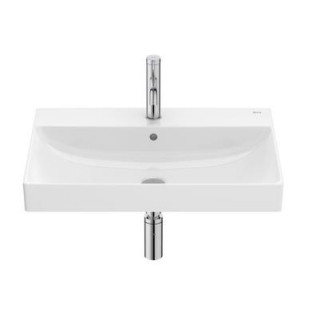 Malé umývadlo stenová 50 cm Compacto FINECERAMIC®, Roca Ona - S0 - SUPRAGLAZE 