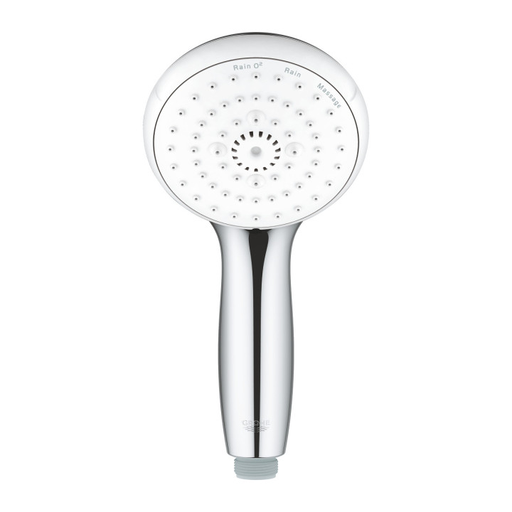 Ručná sprcha, 3 prúdy, Grohe Tempesta 100 - Chróm 