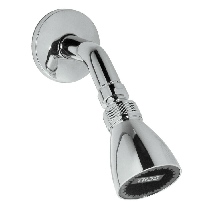 Rameno naścienne z otočným deszczownicą Ø 54 mm, Tres Complementos Ducha - Chróm