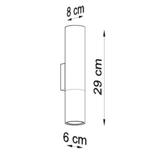 Lampa Závěsná Sollux Ligthing LOOPEZ 1, GU10  40W, čierna/miedź