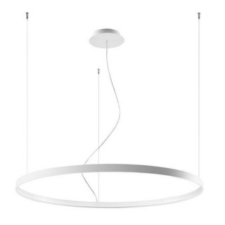Żyrandol Sollux Lighting RIO, okrúhly priemer 78cm, LED 50W 3000K, čierna