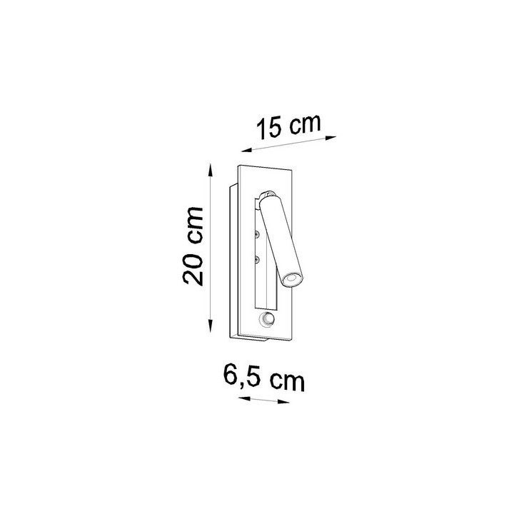 Plafon Sollux Ligthing LOOPEZ , GU10  1x40W 1x12W LED, čierna/miedź