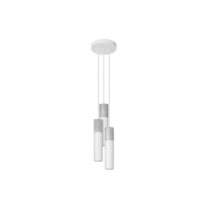 Lampa Závěsná Sollux Ligthing ESKOLA, priemer 140cm,E27 1x60W, 1x15W LED,  čierna
